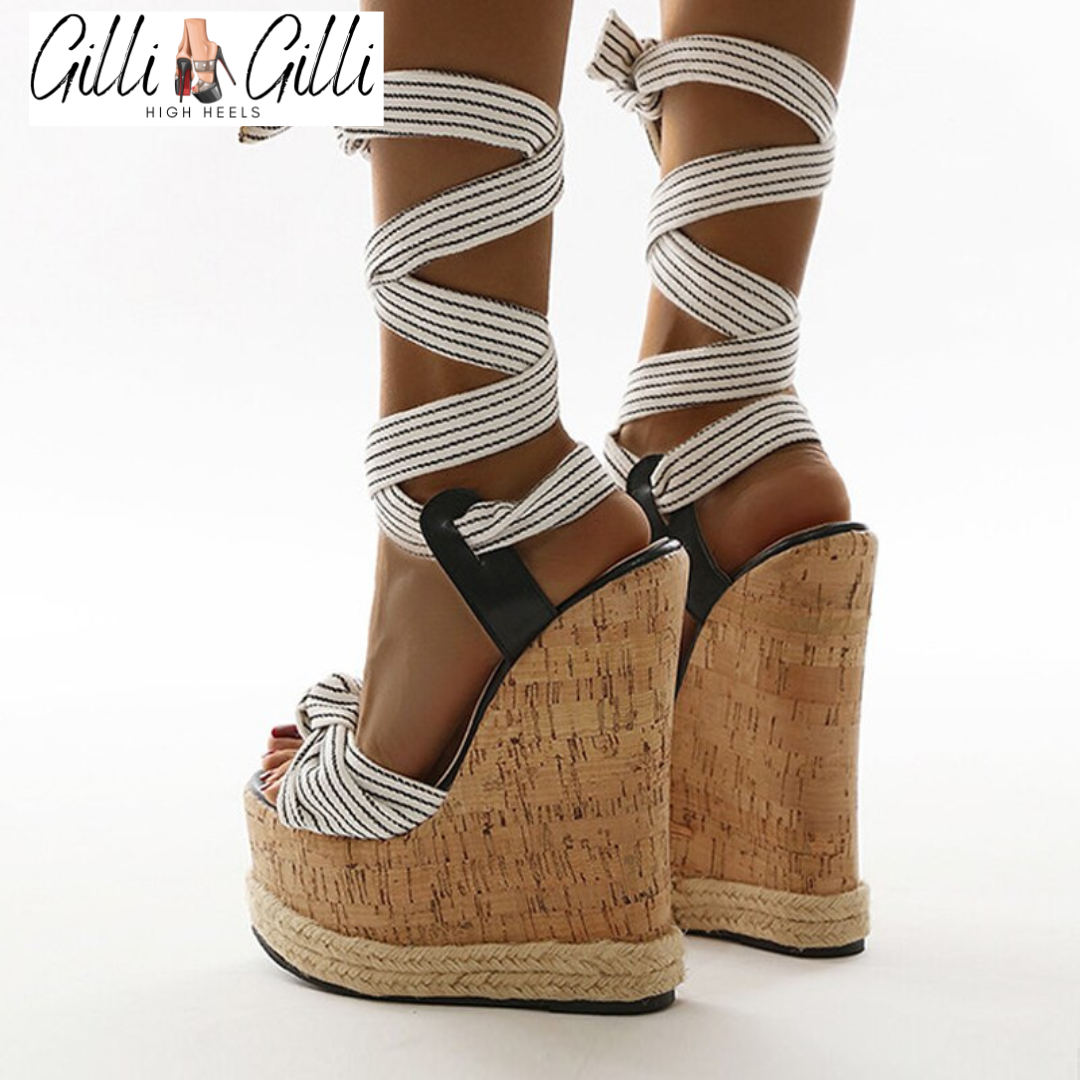 Alexia Beige Wedge — Shoes by Alexandria Brandao