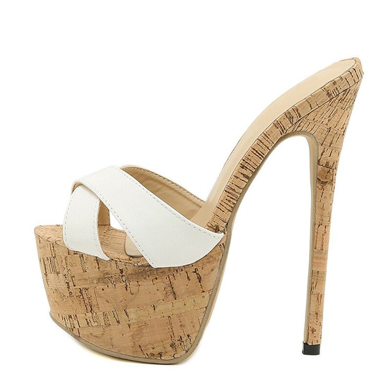 Sexy Cork Sandal Platform Gilli Gilli